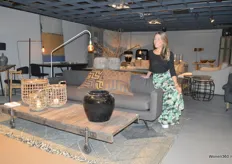 Ilse de Ruiter vertegenwoordigde de showroom van Netty de Groot Home Decoration.