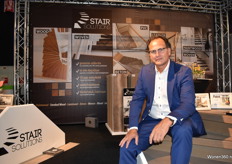 Directeur Tim Hop van Stair Solutions, specialist op het gebied van traprenovaties.