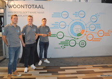 Paul, Adriaan en Dylan van de WoonTotaal-Academy: een trainingscentrum voor de interieurbranche.