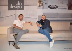 Mike Jaski (links) en Arjan van Eldik van DN Design; sinds jaar en dag garant voor degelijk Nederlands meubelmakersvakmanschap.