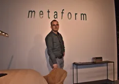 Reinald Grift van Metaform, dat tafels in alle soorten en maten verkoopt.