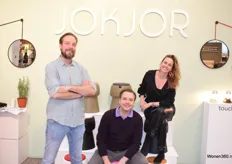 v.l.n.r. Olav, Martijn en Lousanne van Jokjor. Het merk richt zich op het ontwerpen van mooi, doordacht en toegankelijk design.