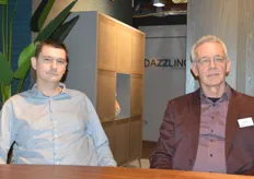 Barry Beijnsberger en Wilfried Heijmans (rechts) van Monde zijn sinds afgelopen weekend nieuw in het ETC-gebouw.