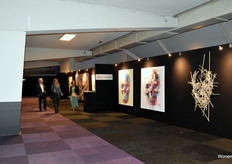 Een gedeelte van de kunst galerie beneden.