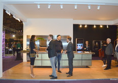 De prachtig ingerichte stand van Culimaat; specialist als het aankomt op high-end keukens. 