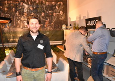 Roy Dieker van Buijtels Buitengewone Tuinen. De blikvangers waren zeker wel de twee binnen aangelegde tuinen op ruim 1000 m2 door 30 leveranciers in samenwerking met Knops Tuindesign en Buijtels Buitengewone tuinen.