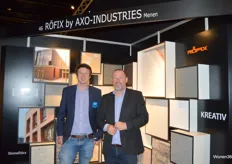 Rofix by Axo-Industries werd vertegenwoordigd door Johan en Robbe.