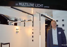 Klaus Rohne presenteerde de verlichting van Multiline Licht.