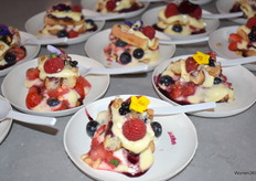 Van zulke desserts loopt het water in de mond...