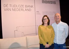 Linda Pennings en Bert van Rooijen van Montis, dat staat voor design met superieur zitcomfort.
