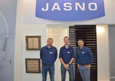 Bas, Niels en Nick bij de shutters van Jasno.