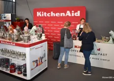 KitchenAid showde grote en kleine huishoudelijke apparaten voor professionele resultaten in de keuken.