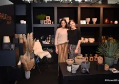 Chloe Sas en Lana Dedoncker van Paju Design, een hedendaagse Belgische merk dat er alles aan doet om de 'wauw-factor' te creëren.