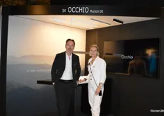 Svend Eric Panjer en Deborah Bouterse presenteerden de Mito van Occhio, die ze steeds meer in de projectmarkt willen introduceren.