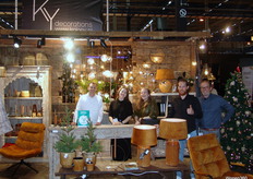 Het enthousiaste team van Kolony toonde de nieuwe aangevulde collectie woonaccessoires.