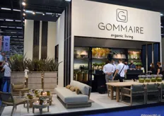 Ook meubelgroothandel Gommaire, uit Antwerpen, was aanwezig. Bijna alle ontwerpen zijn bedacht en ontworpen door de oprichters Bert en Laurent.