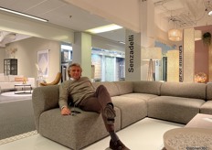 Patrick Zondervan van Senzadelli en Artiduo op een van de nieuwste modellen met ronde afwerkingen.