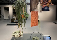 Isabelle Schoenmakers van Happy Circle presenteerde de exclusieve lijn plantenhangers die je naar eigen wens kunt samenstellen. 