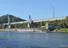 Het fantastische uitzicht op de Maas.