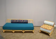 De Collete Sofa en Armchair van Maison Matisse.