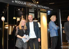 Ellen Vercauteren en Jonas De Waepenaere van Modular Lighting Instruments, een eigenzinnige trendsetter op het gebied van high-end architecturale verlichting.