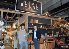 Arjan en Aart Steenbergen van Kolony presenteerde tijdens Trendz een nieuw label: Home Bound. 
