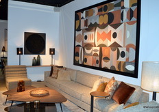 Als je niet oppast, zou je zo verdwalen op de stand van PH Collection... De meubelproducent uit Waver had een reeks noviteiten meegenomen naar Parijs.