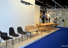 Bij Feelgood Design konden bezoekers onder andere kennis maken met de C603 chair, Basket chair, Clara bench, Urban loom chair en de nieuwe Edwin stacking.
