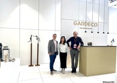 V.l.n.r. Tomas Hosten, Na Pang en Jan Smaey van Gardeco.