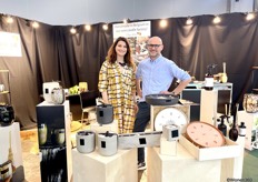 Eveline Willems met Mark Lendfers van Oscar Candles.