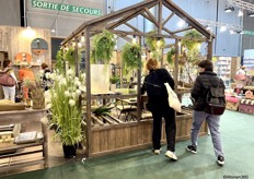 Ook was veel gedacht aan ecologische oplossingen waarbij veel groen te zien was.