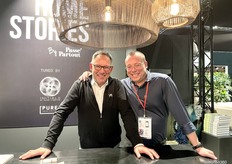 Dirk Steenbeke van Passe Partout en Rens Haans van Haans Lifestyle waren op de eerste dag al zeer tevreden over de opkomst.