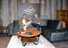 Rik van der Weide en Andre Schuppert van W&W Furniture waren weer van de partij. 