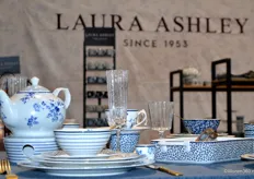 Het andere merk dat Wegter Home verkoopt is Laura Ashley. Hiervan is de Blue Print collectie uitgebreid.