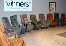 Verder werd er een selectie relaxfauteuils van Lenselink Furniture gepresenteerd.