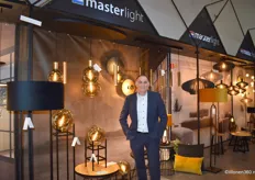 William Joosten van lampenproducent Masterlight, dat onder andere een nieuwe, veelbelovende collectie van studio Monton presenteerde. Daarover later meer via nieuwsplatform Wonen360...