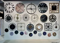 De klokkenwand van nieuwkomer LW Collection uit Rotterdam.