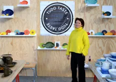 Namens Tudo Taste was Joëlle Vloemans van de partij. Twee merken werden tentoongesteld: Duro Designers en Nosse Ceramic Studio.