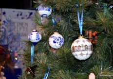 Kerstdecoratie in stijl van Heinen Delfts Blauw