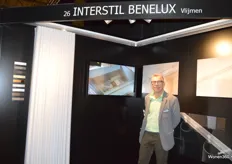 Ed Jansen van Doorn presenteerde de nieuwe collectie van Interstil Benelux.