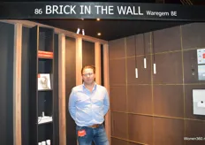 Sooi Dejonghe vertegenwoordigde het Belgische merk Brick in the Wall.