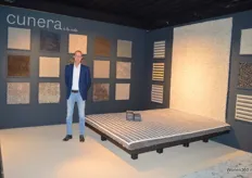 Arno Toonen presenteert de nieuwe collectie van Cunera.