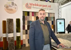 Mark Eenkhoorn van Webkarpet.nl heeft meer dan 1500 producten in zijn webwinkel liggen.