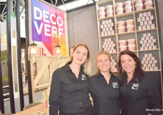 Kelly Ihtiyar, Claire Bleize en Marianne de Jong van Decoverf.nl, dat als doelgroep dé vrouw heeft.