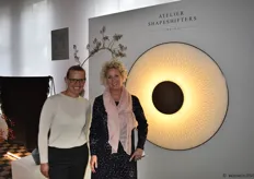 Vivian Wierts en Margreeth Van Donk van Atelier Shapeshifters toonden een sneakpreview van de nieuwe collectie Sculptural Fabrics.