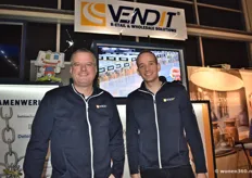 De accountmanagers Wilco Fonteijn en Dennis Oudijn van Vendit, een softwareproducent die zich richt op de automatisering van retail, groothandel en franchise- en inkooporganisaties.