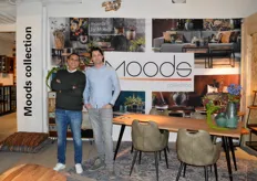 Ferrenc en Sjors waren voor de eerste keer als gast-exposanten aanwezig met het merk Moods Collection.