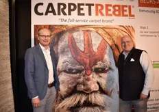 De broers Michael en Patrick Janssens van Carpet Rebel, dat dit jaar het 50-jarig bestaan viert.