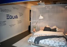 Op 1 december opende Equilli de deuren op de afdeling Slapen. Het Belgische bedrijf toont er matrassen, kussens en (dek)bedden.