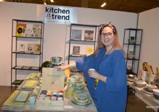 Kelly Hendriks van Kitchen Trend met hun nieuwe box Gespresso.